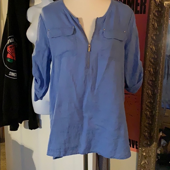 Jones NY Sport linen top - Picture 1 of 3